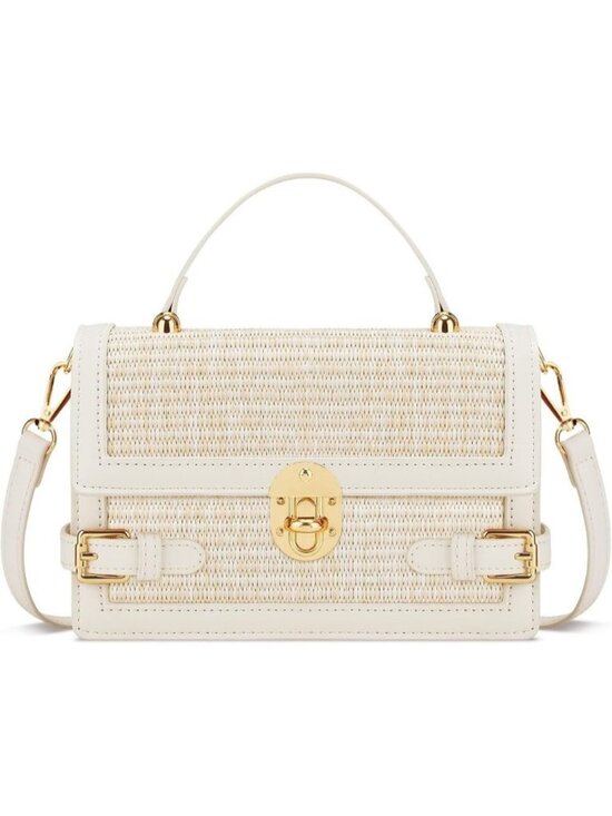 Handbags - 〽️Women's Beige Summer Beach Shoulder Small Straw Purse Crossbody Handbag